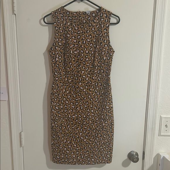 Old Navy Dresses & Skirts - Old Navy Tan and Brown Sheath Mini Dress